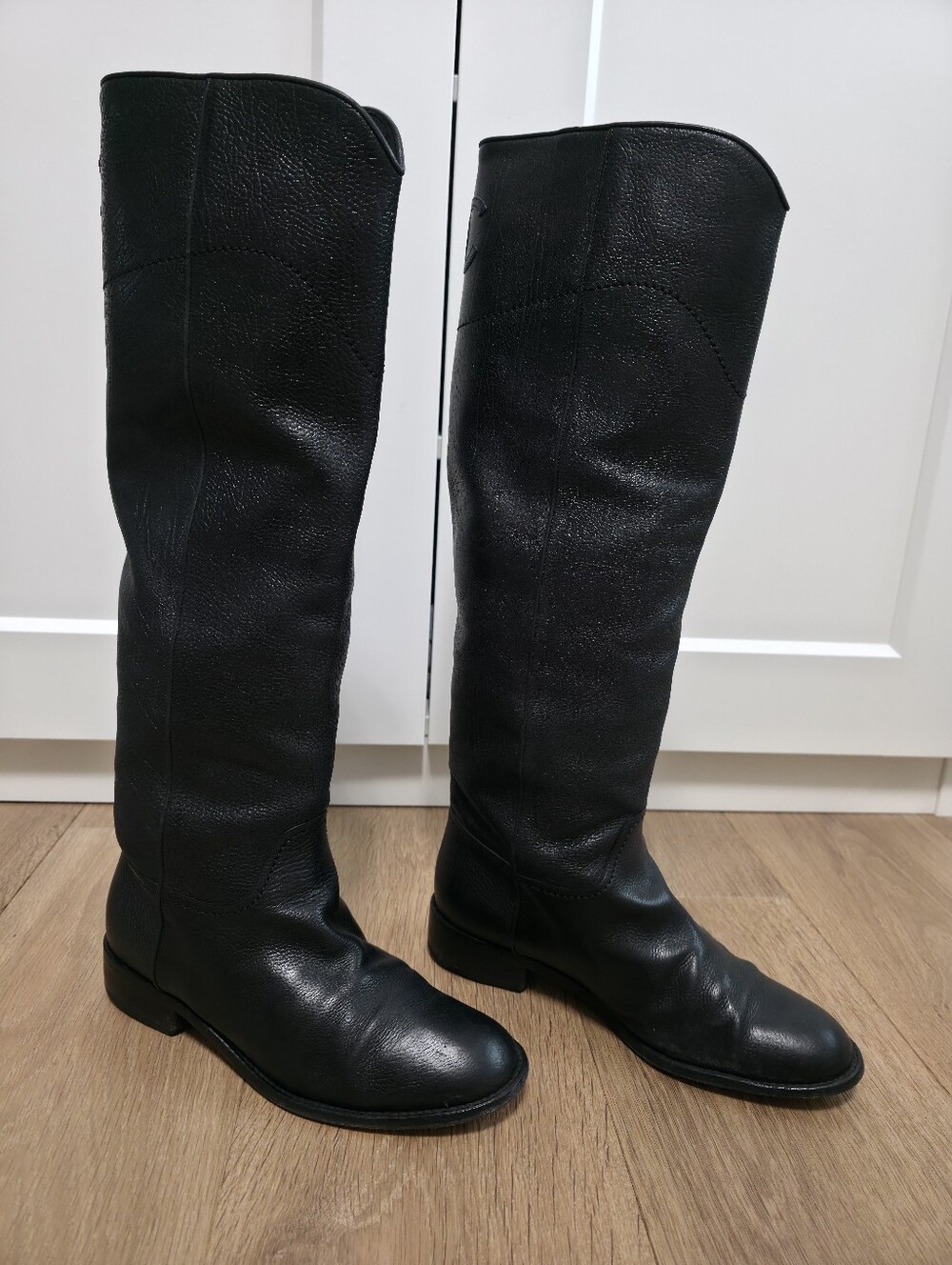 Chanel Black High Boots